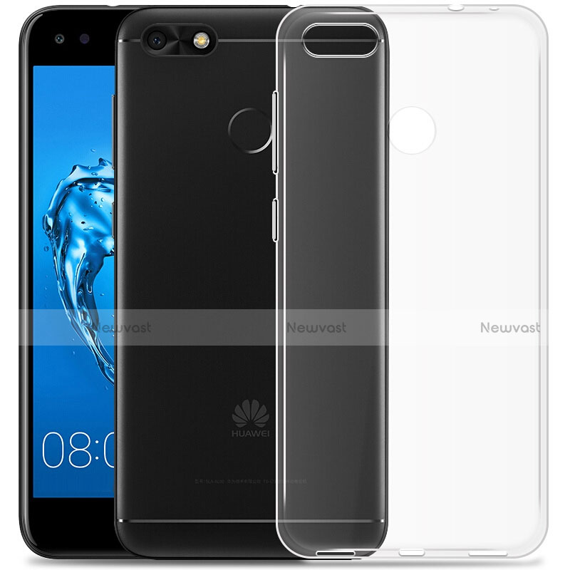 Ultra-thin Transparent TPU Soft Case T06 for Huawei Enjoy 7 Clear