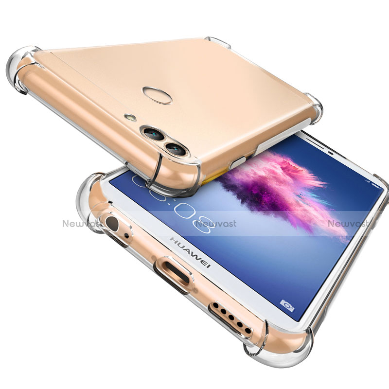 Ultra-thin Transparent TPU Soft Case T06 for Huawei Enjoy 7S Clear