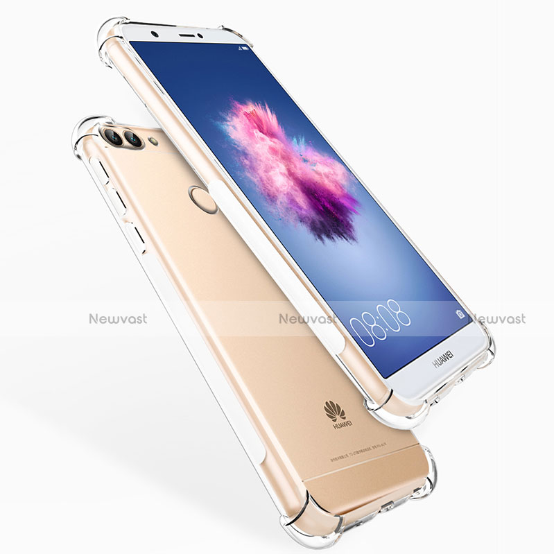 Ultra-thin Transparent TPU Soft Case T06 for Huawei Enjoy 7S Clear