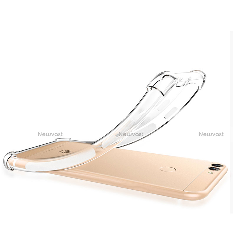 Ultra-thin Transparent TPU Soft Case T06 for Huawei Enjoy 7S Clear