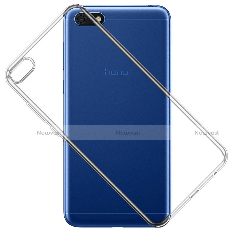 Ultra-thin Transparent TPU Soft Case T06 for Huawei Enjoy 8e Lite Clear