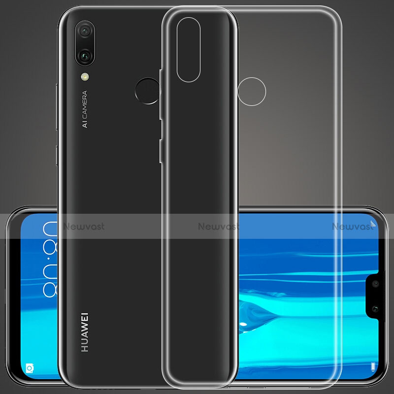 Ultra-thin Transparent TPU Soft Case T06 for Huawei Enjoy 9 Plus Clear