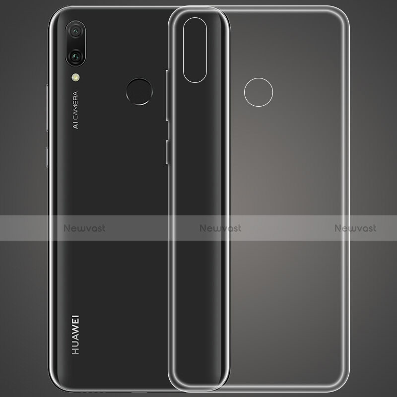 Ultra-thin Transparent TPU Soft Case T06 for Huawei Enjoy 9 Plus Clear