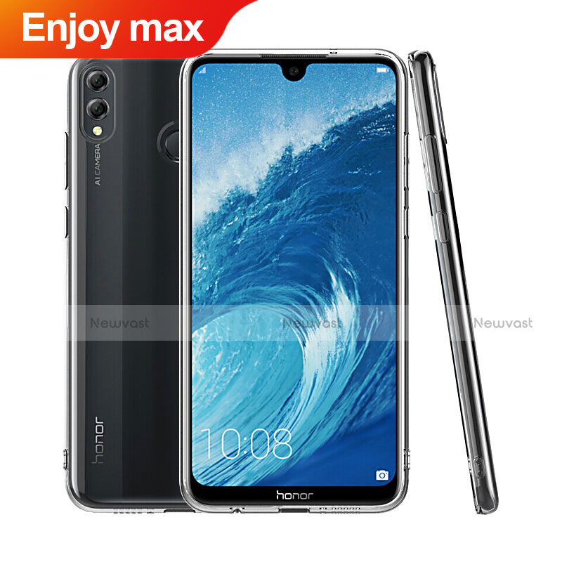 Ultra-thin Transparent TPU Soft Case T06 for Huawei Enjoy Max Clear