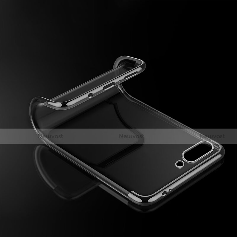 Ultra-thin Transparent TPU Soft Case T06 for Huawei Honor 10 Black