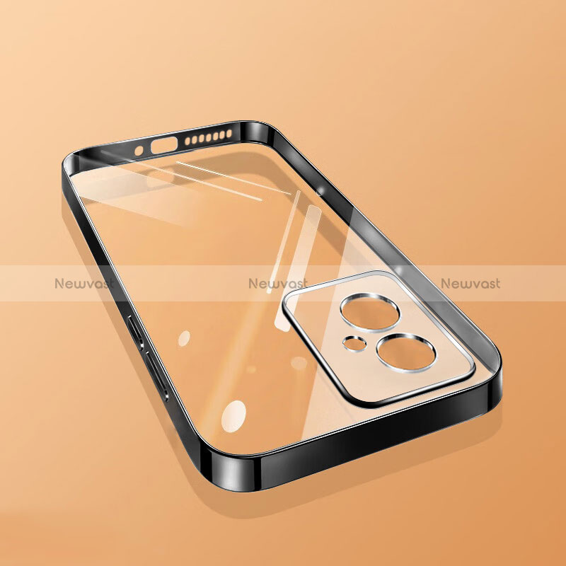 Ultra-thin Transparent TPU Soft Case T06 for Huawei Honor 100 5G Black