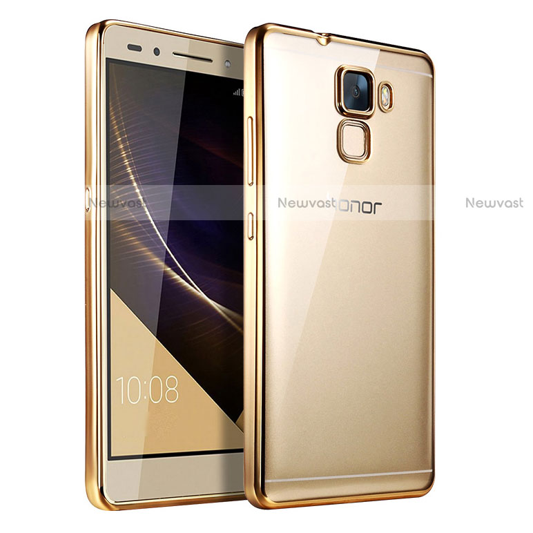 Ultra-thin Transparent TPU Soft Case T06 for Huawei Honor 7 Gold
