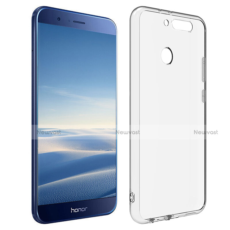 Ultra-thin Transparent TPU Soft Case T06 for Huawei Honor 8 Pro Clear