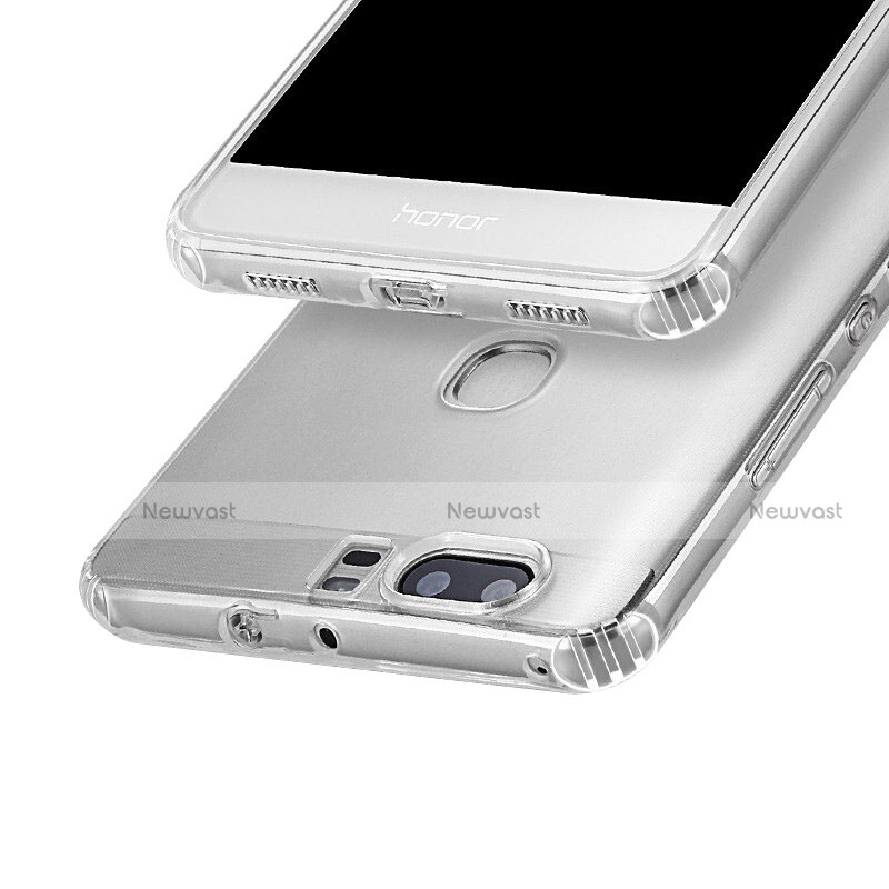 Ultra-thin Transparent TPU Soft Case T06 for Huawei Honor V8 Clear