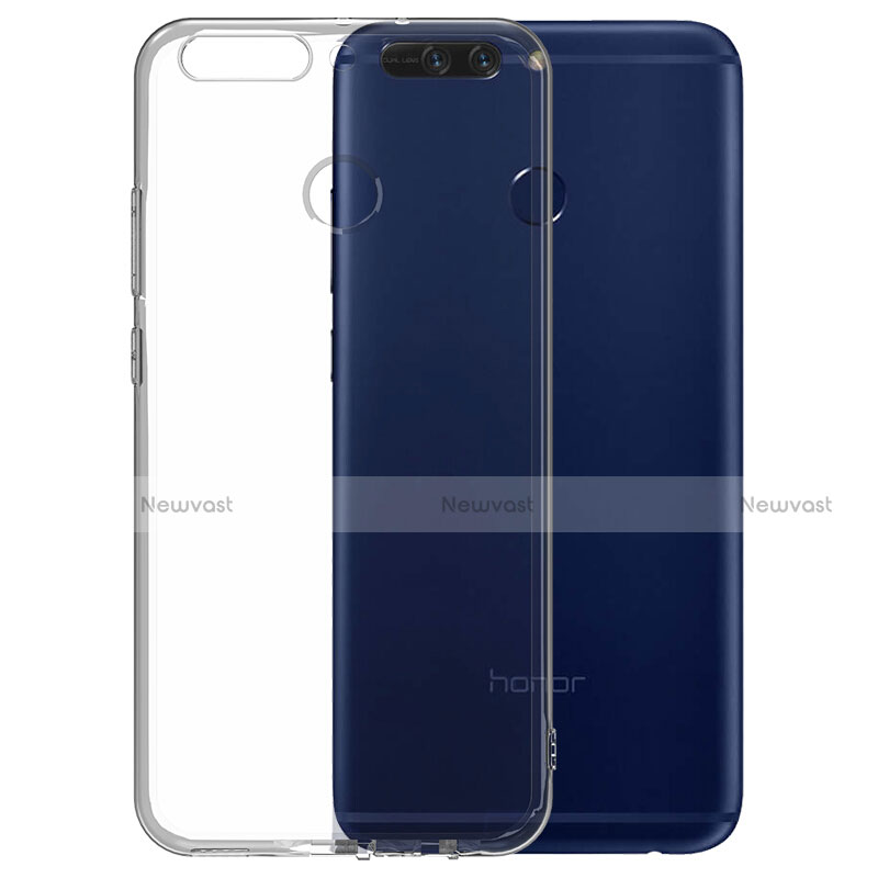 Ultra-thin Transparent TPU Soft Case T06 for Huawei Honor V9 Clear