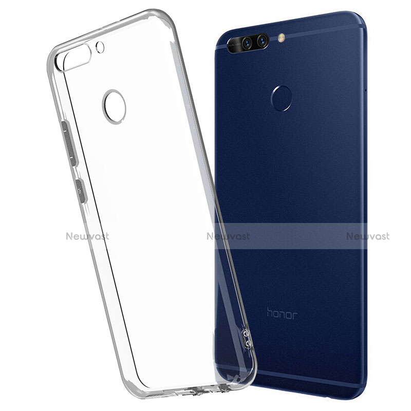 Ultra-thin Transparent TPU Soft Case T06 for Huawei Honor V9 Clear