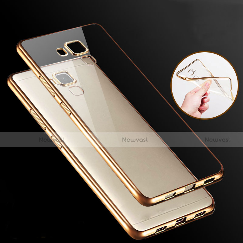 Ultra-thin Transparent TPU Soft Case T06 for Huawei Honor X5 Gold