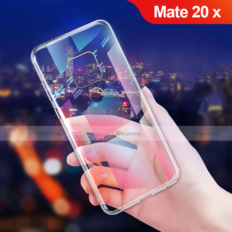 Ultra-thin Transparent TPU Soft Case T06 for Huawei Mate 20 X 5G Clear