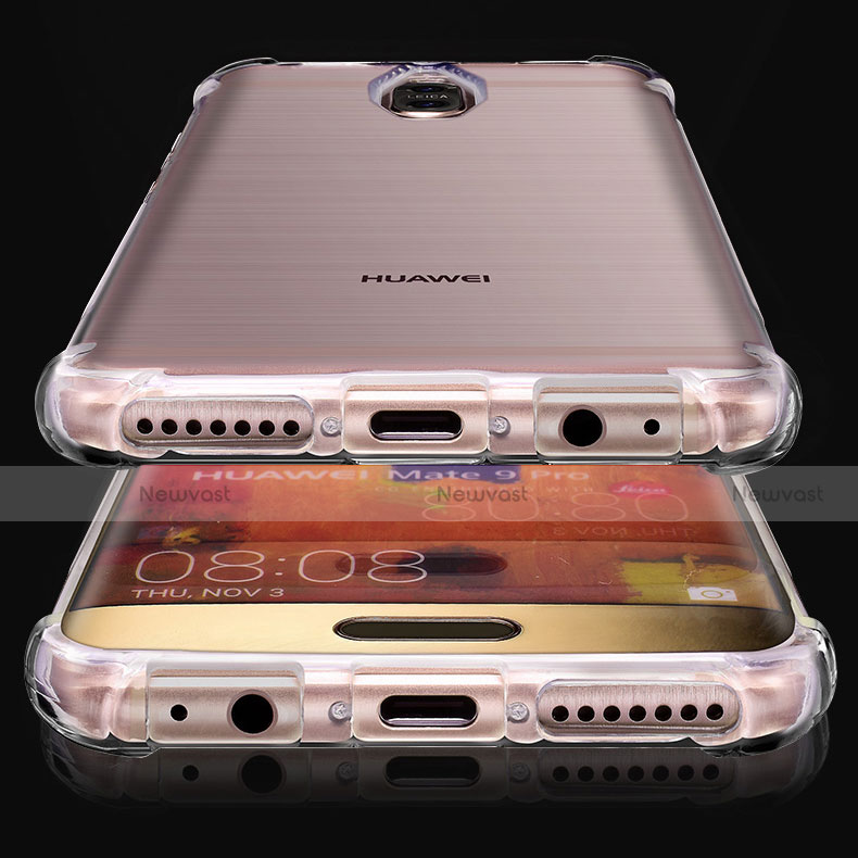 Ultra-thin Transparent TPU Soft Case T06 for Huawei Mate 9 Pro Clear
