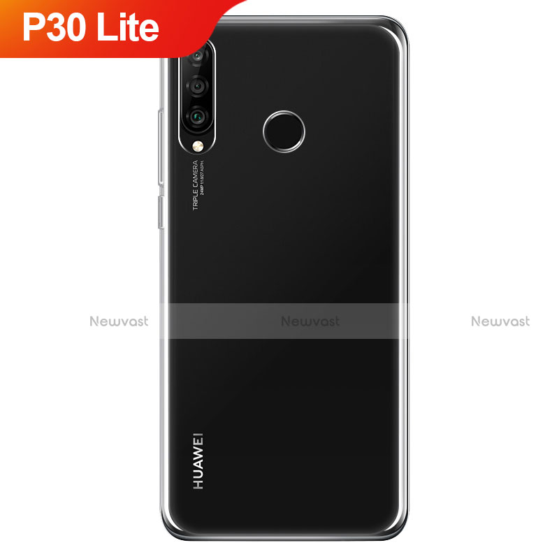 Ultra-thin Transparent TPU Soft Case T06 for Huawei P30 Lite New Edition Clear