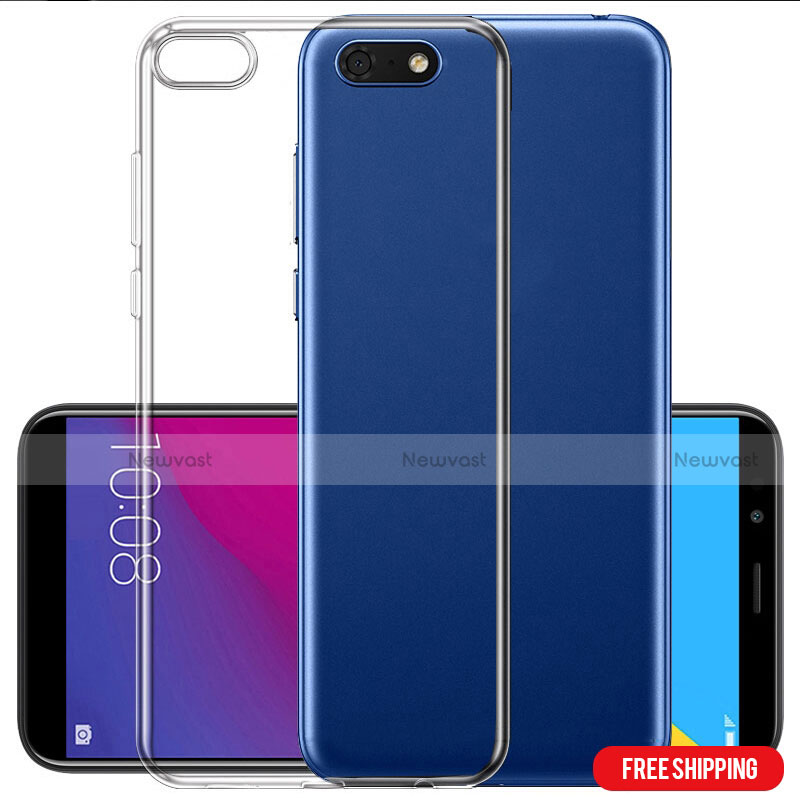 Ultra-thin Transparent TPU Soft Case T06 for Huawei Y5 (2018) Clear
