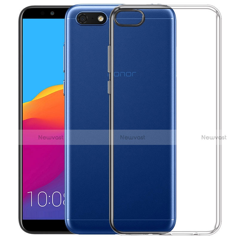 Ultra-thin Transparent TPU Soft Case T06 for Huawei Y5 (2018) Clear