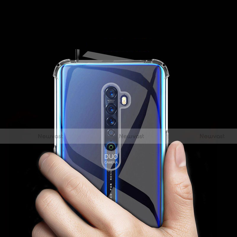 Ultra-thin Transparent TPU Soft Case T06 for Oppo Reno2 Clear