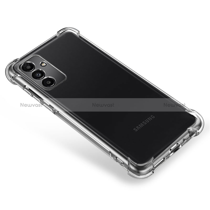 Ultra-thin Transparent TPU Soft Case T06 for Samsung Galaxy A04s Clear
