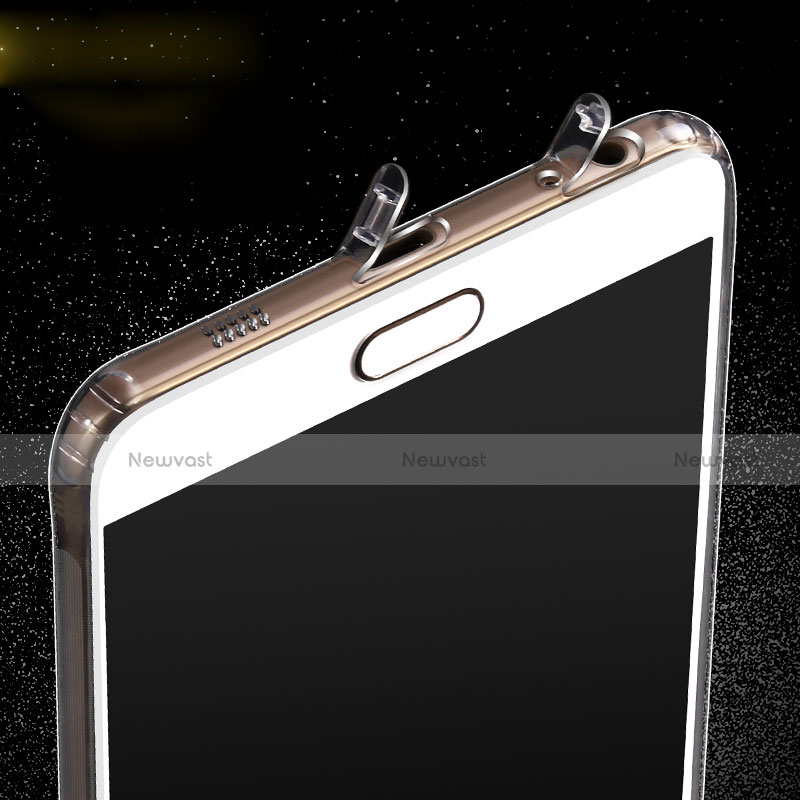 Ultra-thin Transparent TPU Soft Case T06 for Samsung Galaxy C5 Pro C5010 Gray