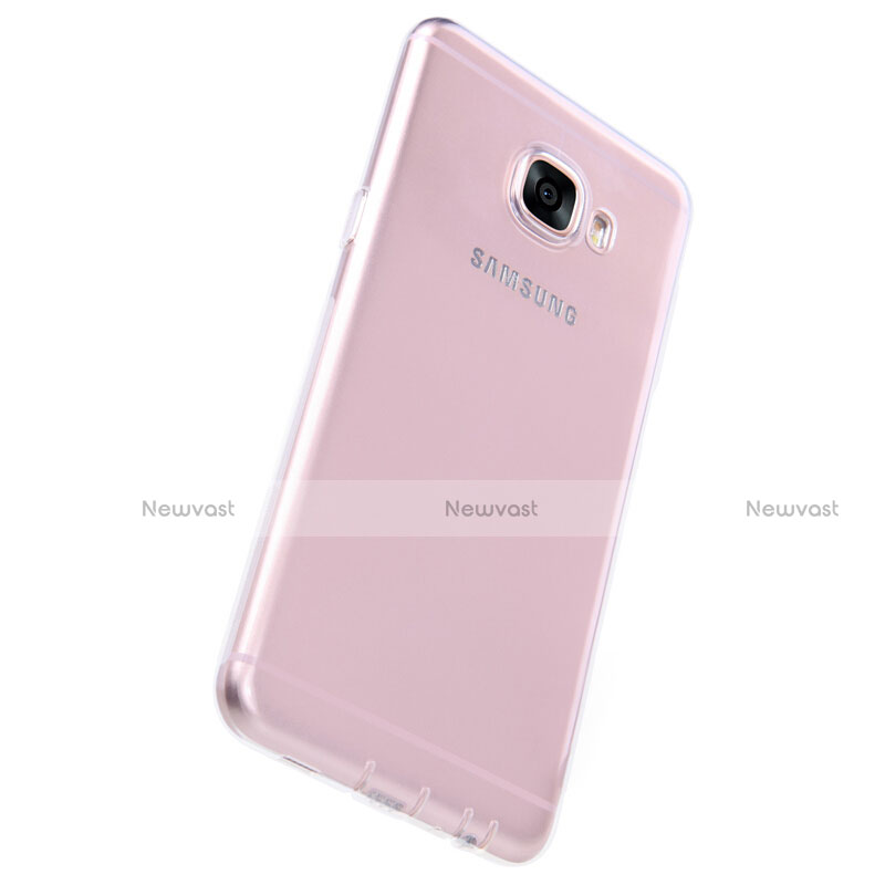 Ultra-thin Transparent TPU Soft Case T06 for Samsung Galaxy C5 SM-C5000 Clear