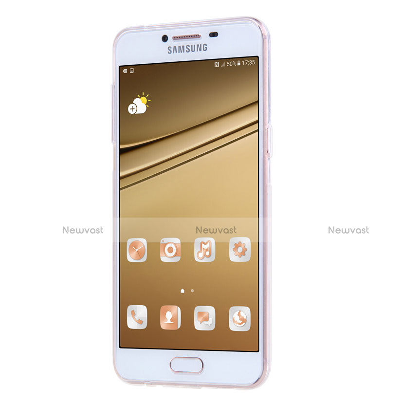 Ultra-thin Transparent TPU Soft Case T06 for Samsung Galaxy C5 SM-C5000 Clear