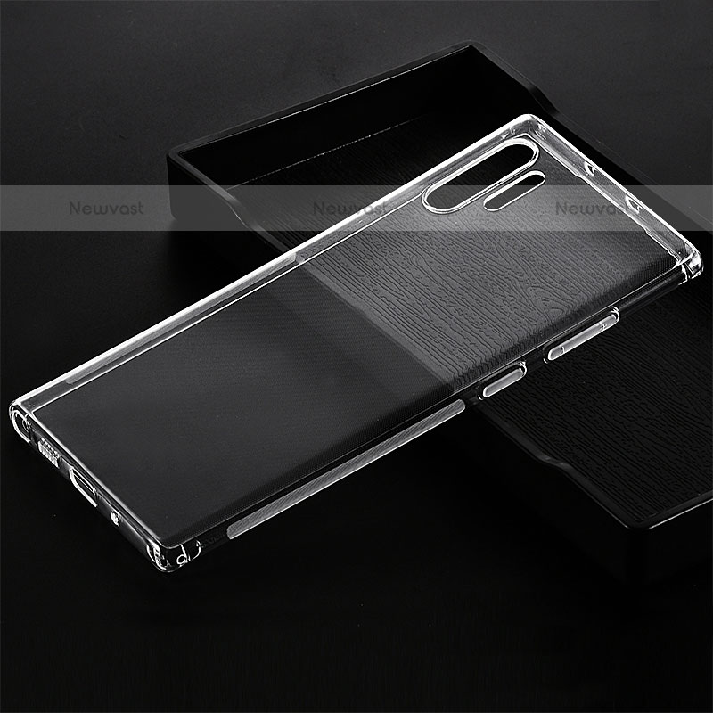 Ultra-thin Transparent TPU Soft Case T06 for Samsung Galaxy Note 10 Plus 5G Clear