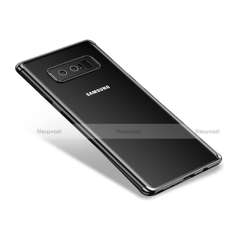 Ultra-thin Transparent TPU Soft Case T06 for Samsung Galaxy Note 8 Silver