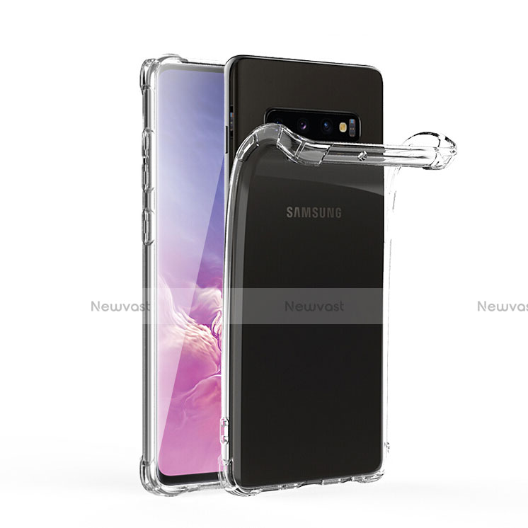 Ultra-thin Transparent TPU Soft Case T06 for Samsung Galaxy S10 Clear