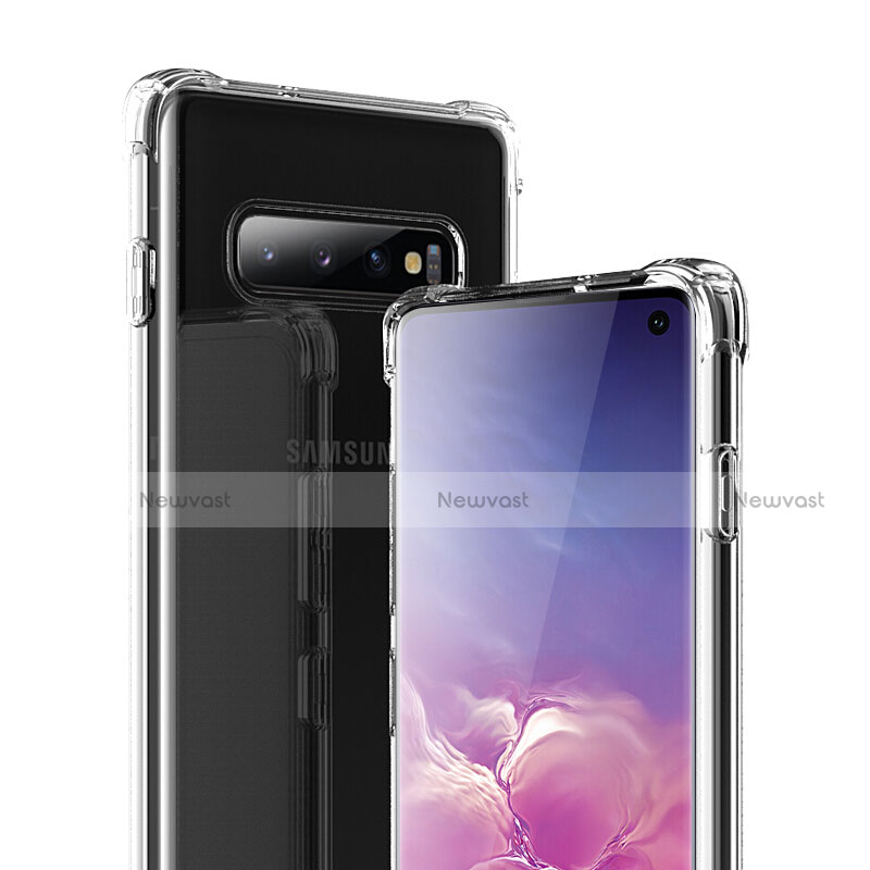 Ultra-thin Transparent TPU Soft Case T06 for Samsung Galaxy S10 Clear