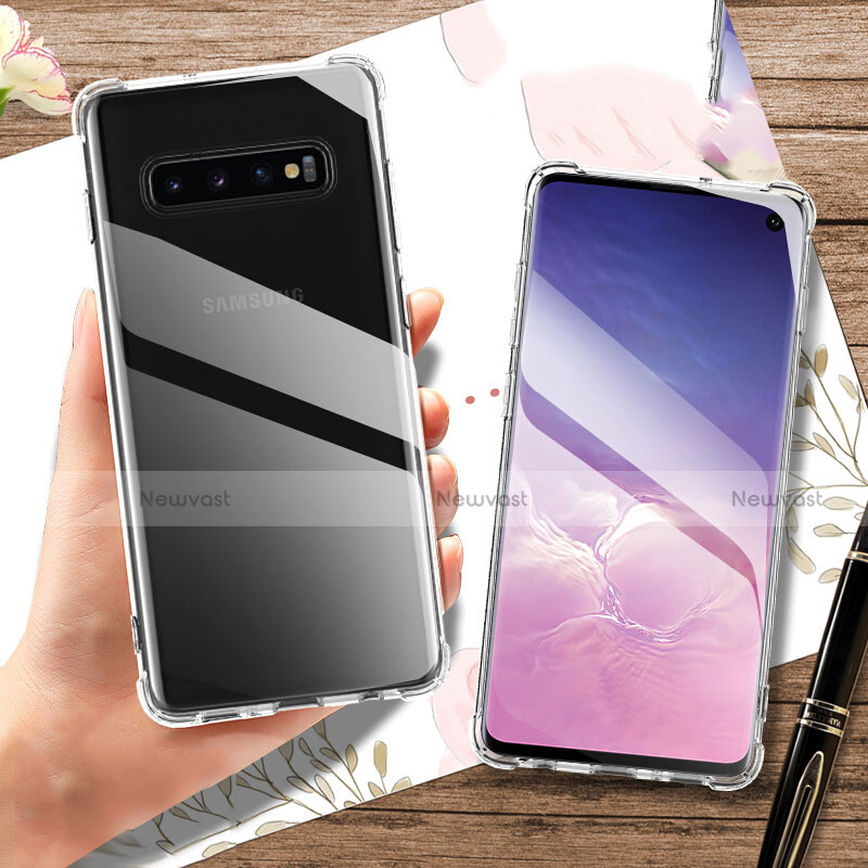 Ultra-thin Transparent TPU Soft Case T06 for Samsung Galaxy S10 Clear