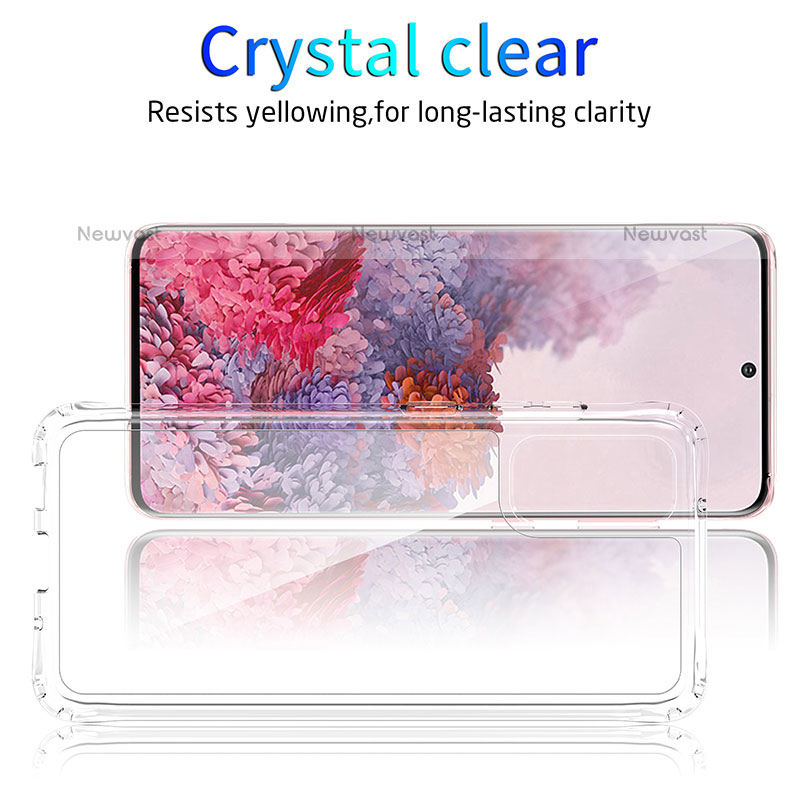 Ultra-thin Transparent TPU Soft Case T06 for Samsung Galaxy S20 5G Clear