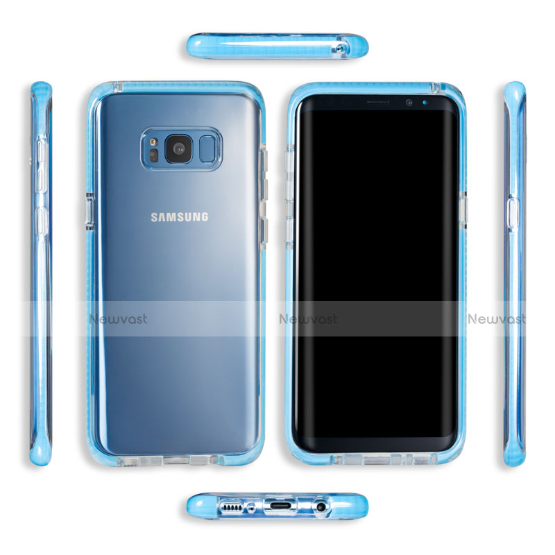 Ultra-thin Transparent TPU Soft Case T06 for Samsung Galaxy S8 Plus Clear