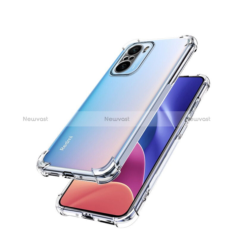 Ultra-thin Transparent TPU Soft Case T06 for Xiaomi Mi 11X Pro 5G Clear