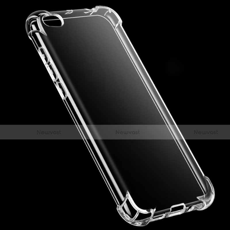 Ultra-thin Transparent TPU Soft Case T06 for Xiaomi Mi 5C Clear