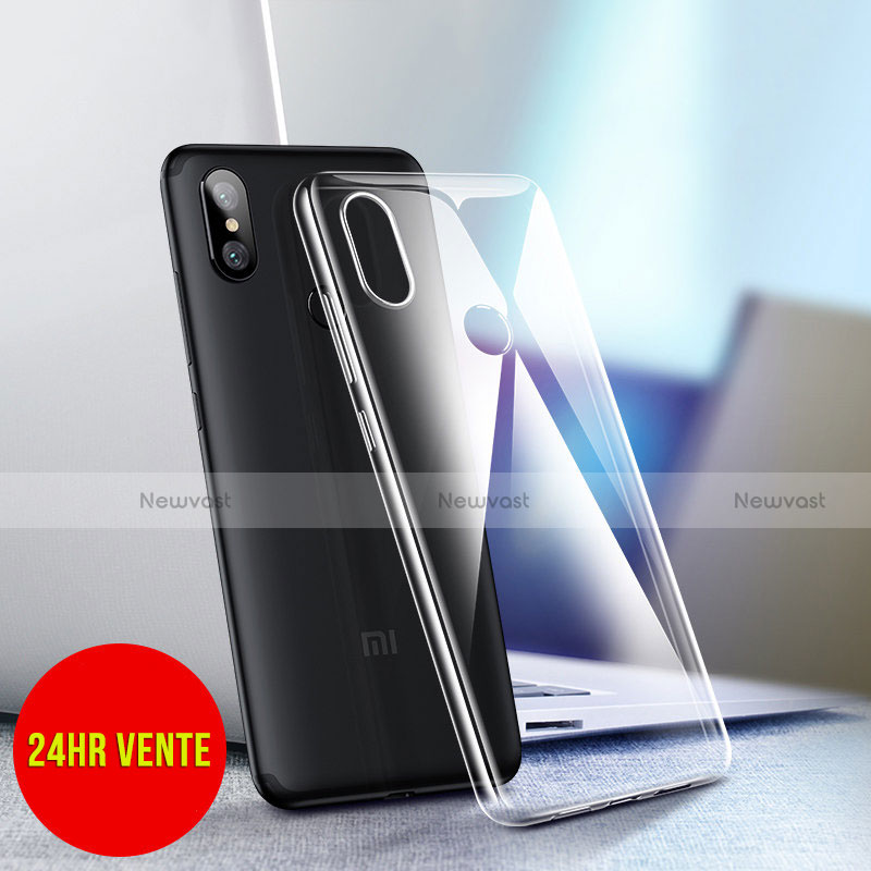 Ultra-thin Transparent TPU Soft Case T06 for Xiaomi Mi 6X Clear