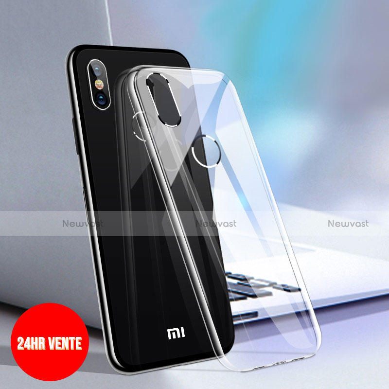 Ultra-thin Transparent TPU Soft Case T06 for Xiaomi Mi 8 Clear