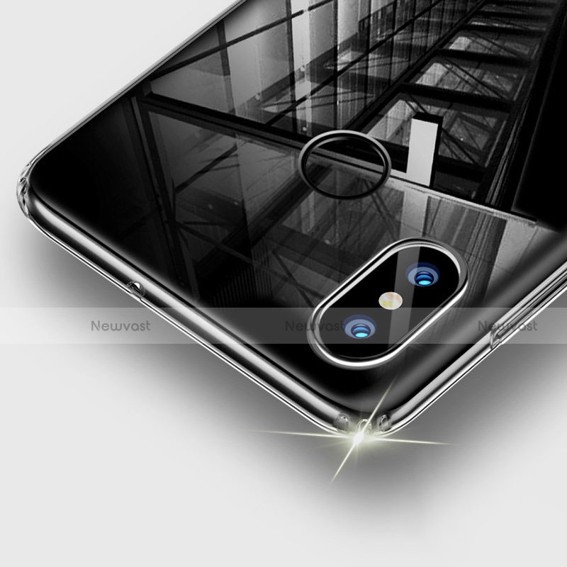 Ultra-thin Transparent TPU Soft Case T06 for Xiaomi Mi 8 Clear