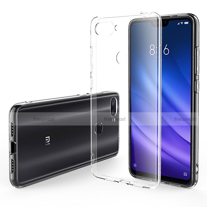 Ultra-thin Transparent TPU Soft Case T06 for Xiaomi Mi 8 Lite Clear