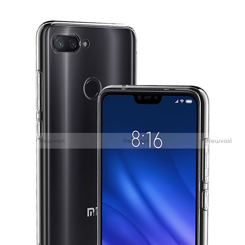 Ultra-thin Transparent TPU Soft Case T06 for Xiaomi Mi 8 Lite Clear