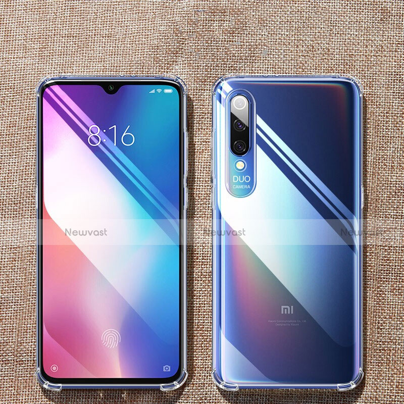 Ultra-thin Transparent TPU Soft Case T06 for Xiaomi Mi 9 Pro Clear