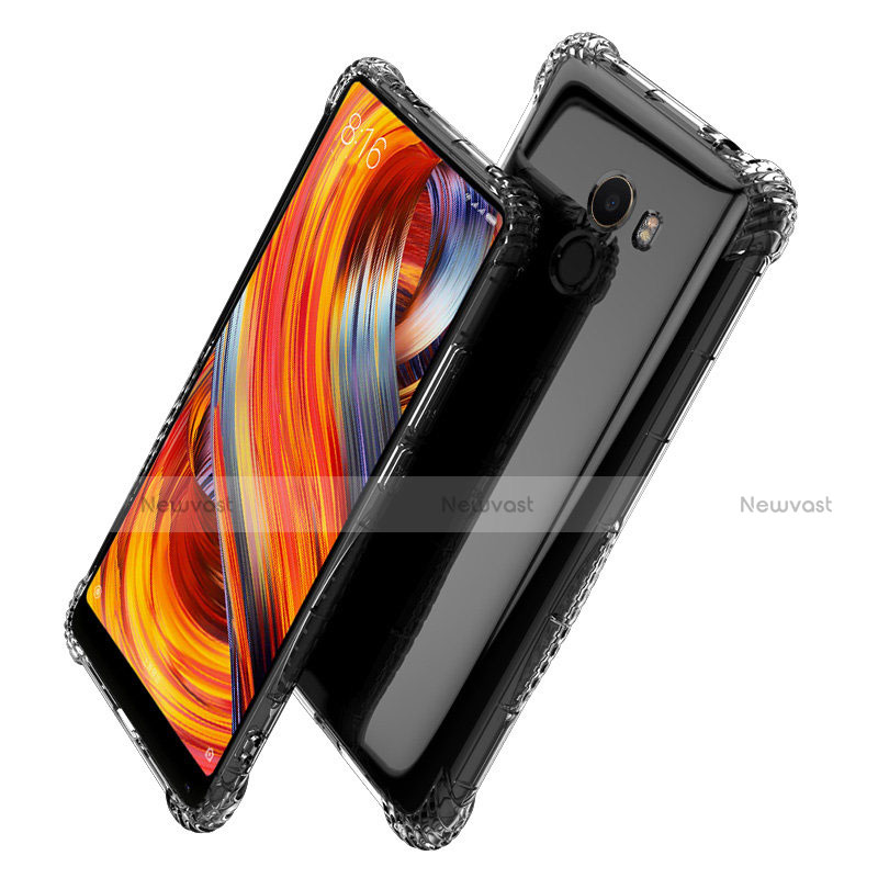 Ultra-thin Transparent TPU Soft Case T06 for Xiaomi Mi Mix 2 Clear