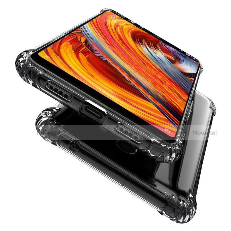 Ultra-thin Transparent TPU Soft Case T06 for Xiaomi Mi Mix 2 Clear
