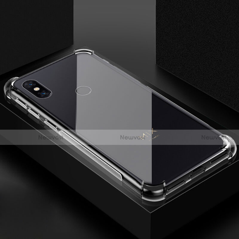 Ultra-thin Transparent TPU Soft Case T06 for Xiaomi Mi Mix 3 Clear