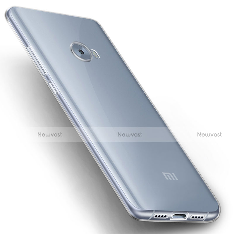 Ultra-thin Transparent TPU Soft Case T06 for Xiaomi Mi Note 2 Gray