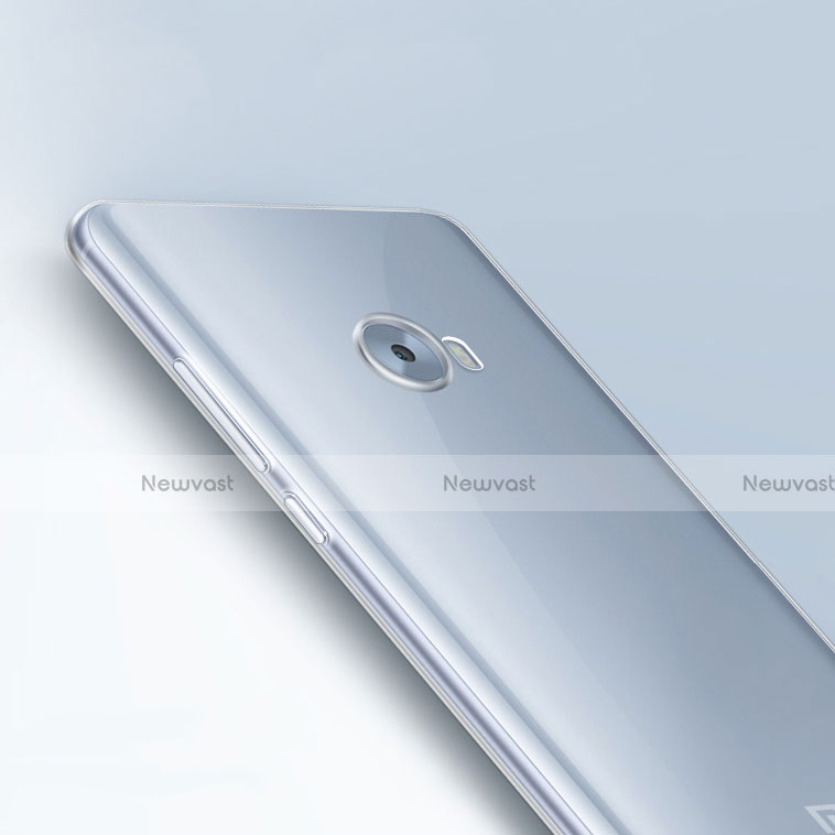 Ultra-thin Transparent TPU Soft Case T06 for Xiaomi Mi Note 2 Gray