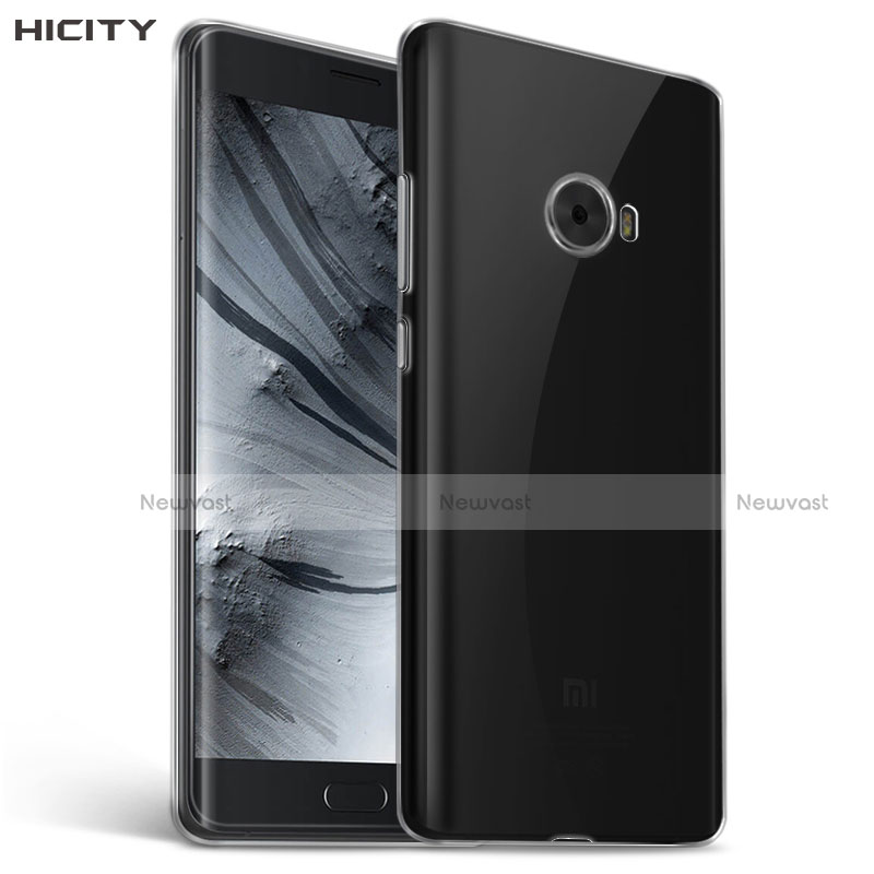 Ultra-thin Transparent TPU Soft Case T06 for Xiaomi Mi Note 2 Special Edition Gray