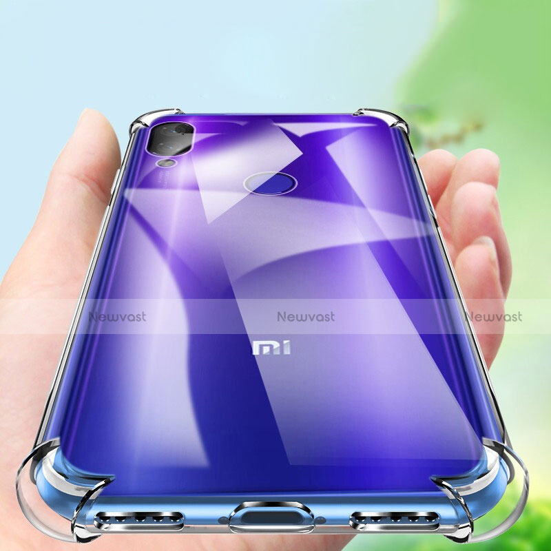 Ultra-thin Transparent TPU Soft Case T06 for Xiaomi Mi Play 4G Clear