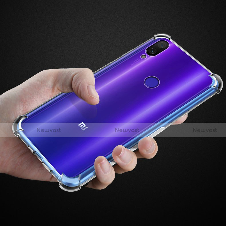 Ultra-thin Transparent TPU Soft Case T06 for Xiaomi Mi Play 4G Clear