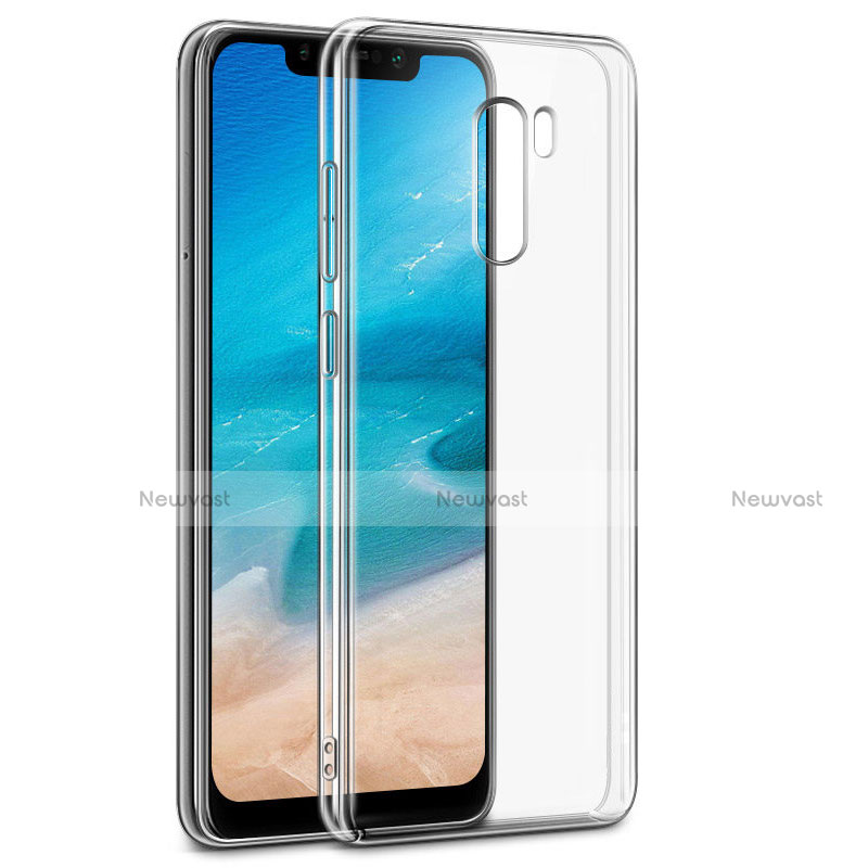 Ultra-thin Transparent TPU Soft Case T06 for Xiaomi Pocophone F1 Clear